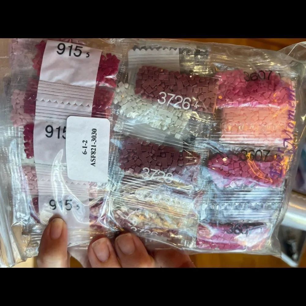 DEEP RED Rose Diamond Painting! - Picture 8 of 8